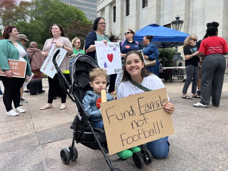 Families rally at Ohio Statehouse for support in state operating budget